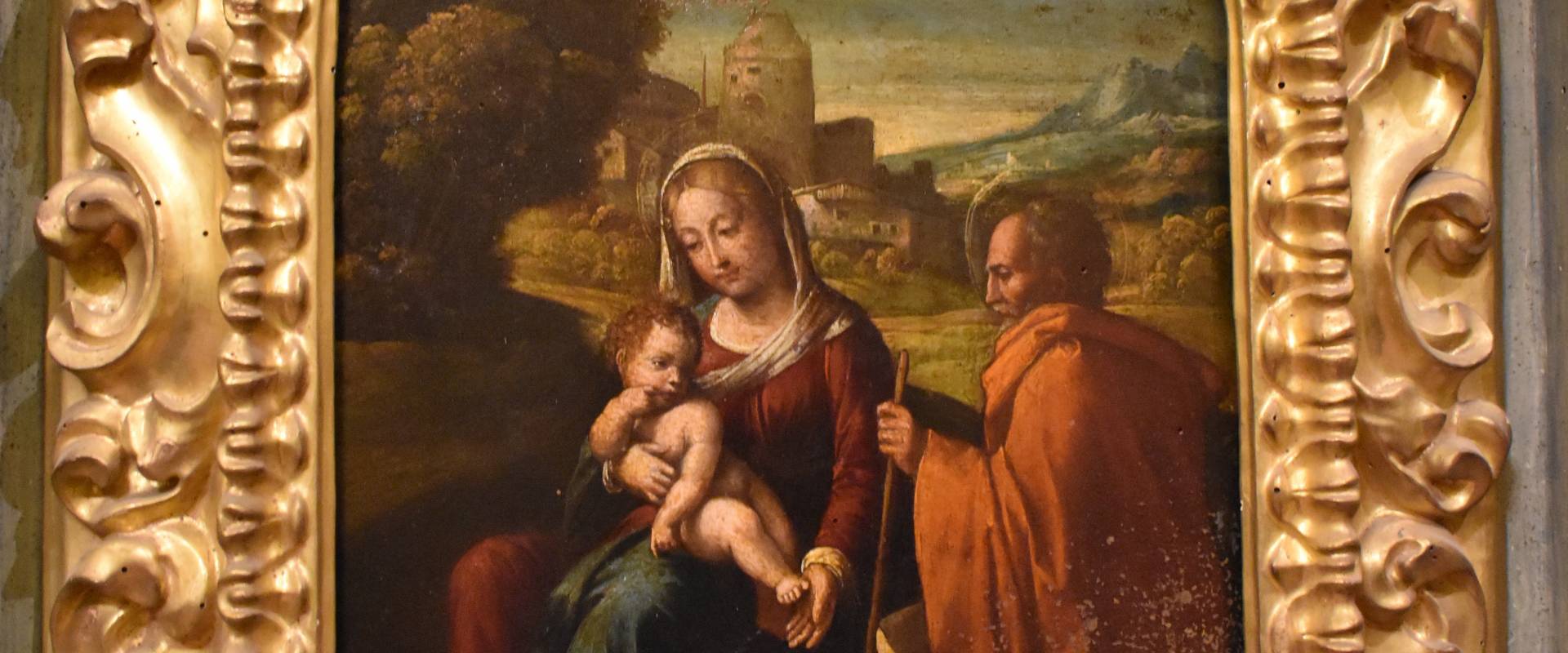 Benvenuto Tisi da Garofalo (maniera di), Sacra Famiglia, Museo Davia-Bargellini foto di Nicola Quirico